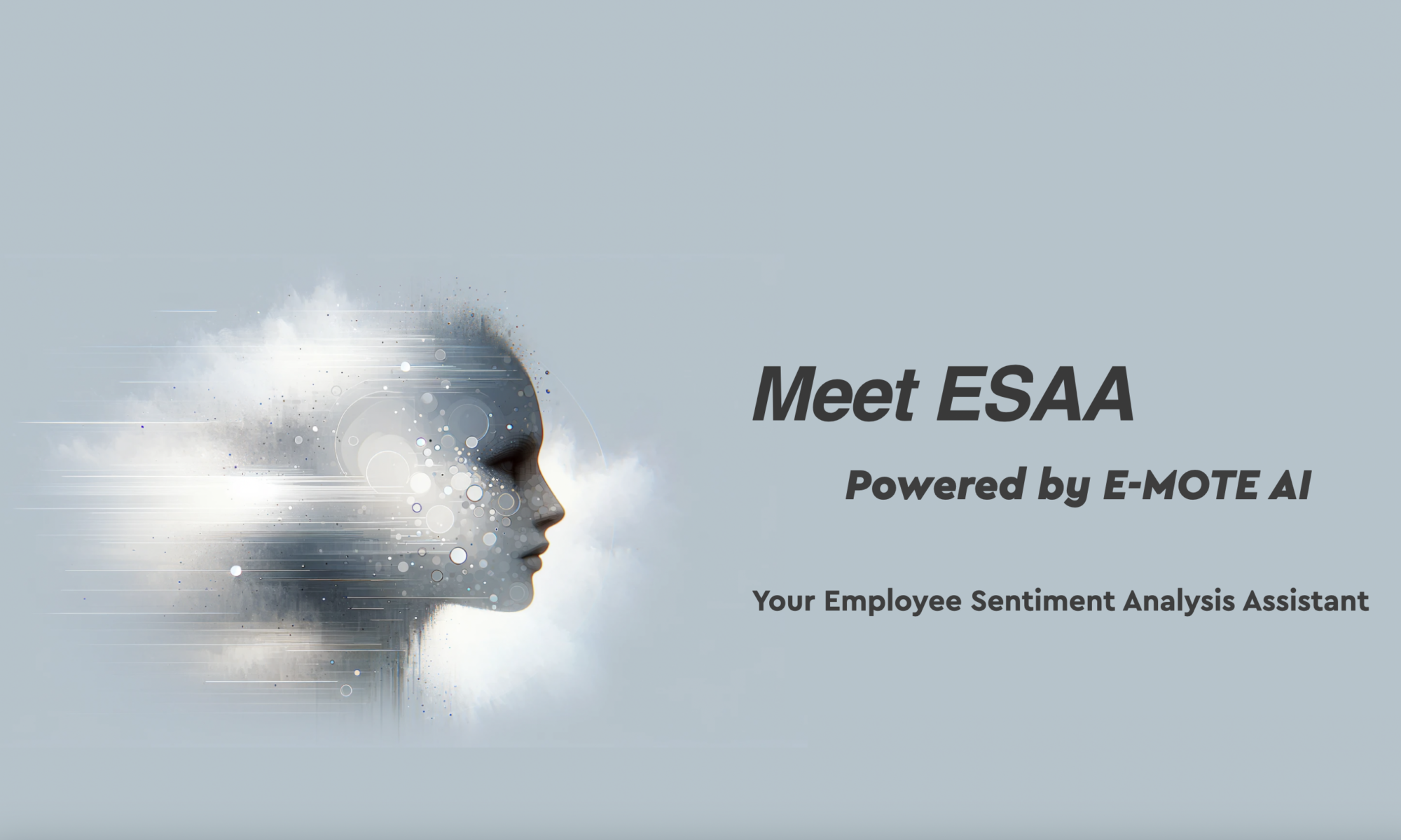 ESAA. Powered by E-Mote AI